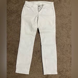 Loft white jeans, size 2